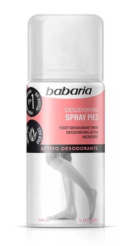 Babaria Desodorante Spray Pies 150 ml