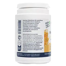 Oemine Vitamines AD Ossatures Muscles et Vision 60 capsules