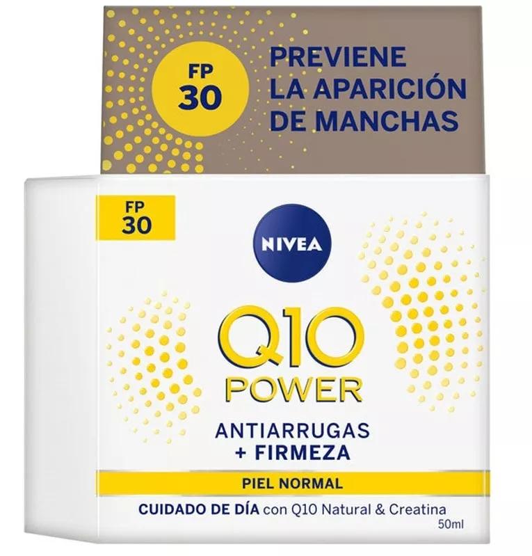 Nivea Q10 Crema Power Antiarrugas Cuidado de Día FP 30 50 ml