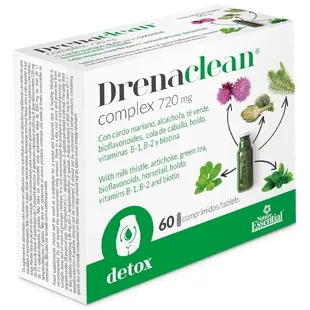 Nature Essential Drenaclean 720mg 60 Comprimidos