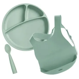 Minikoioi Silicone Baby Feeding Set +9m 3 Pieces