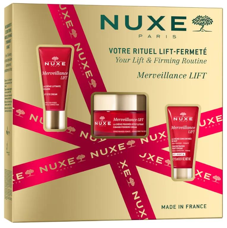 Nuxe Lift Firmness Cream, Serum und Eye Contour Set Merveillance Expert