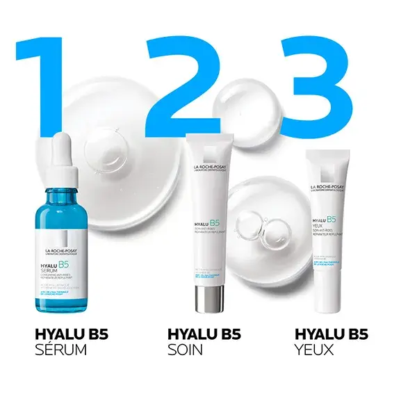 La Roche Posay Hyalu B5 Sérum Visage Hydratant Anti Rides à l'Acide Hyaluronique 30ml