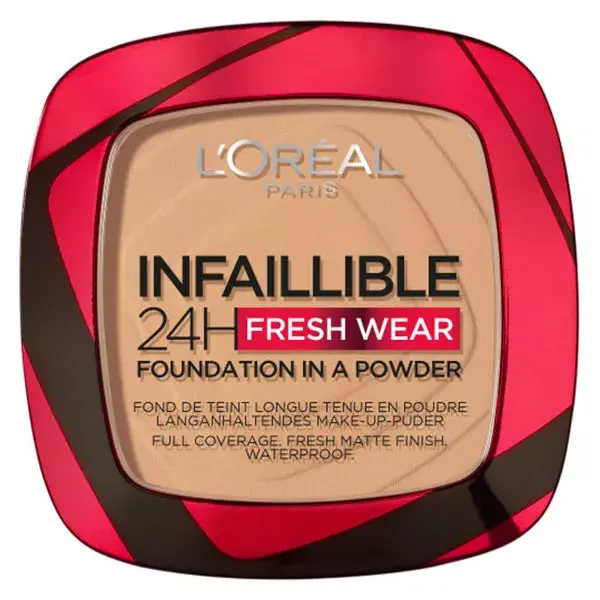 L'Oréal Paris Infaillible 24H Fresh Wear Powder Foundation N°250 Radiant Sand 9g
