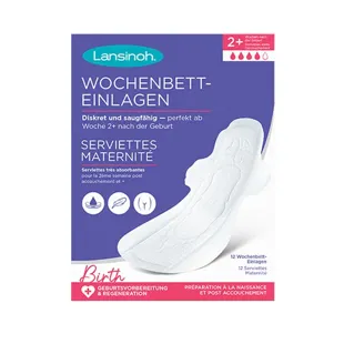 Assorbenti Lansinoh per maternità x12 +2 settimane