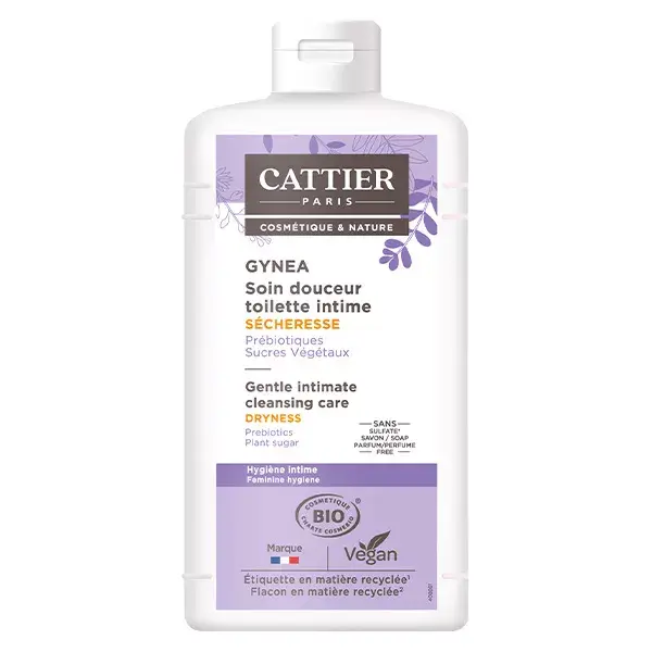 Cattier Gynéa Gentle Care Intimate Cleansing Dryness Organic 200ml