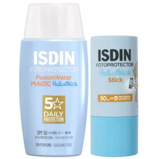 Isdin Pediatrics Fusion Water Magic SPF50 50 ml + Stick SPF50 20 gr