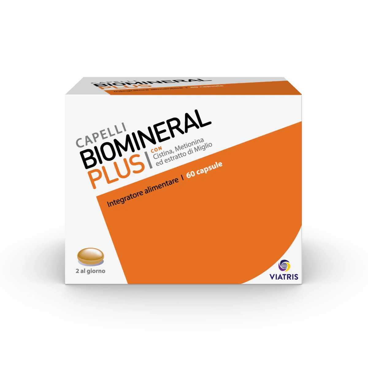 Biomineral Plus Integratore Anticaduta Capelli 60 Capsule