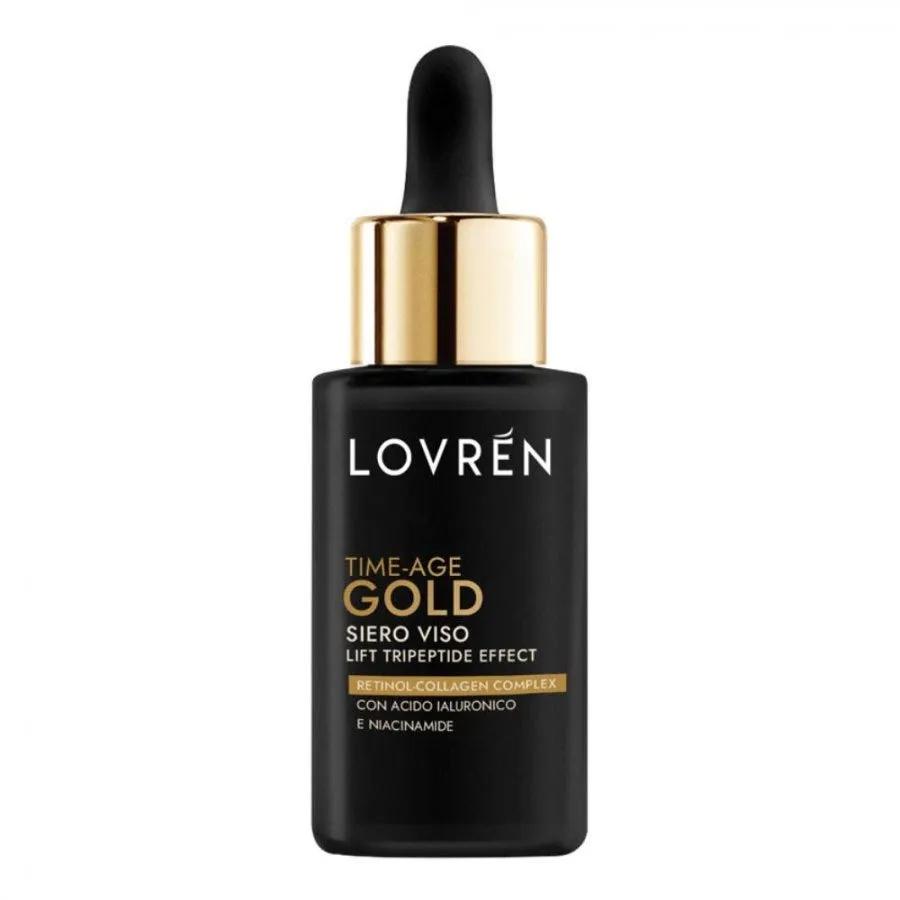 Lovren Siero Viso Time Age Gold Lift Tripeptide Effect Trattamento Anti-Age 30ml