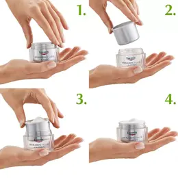 Eucerin Hyaluron-Filler + 3X Effect Recharge Soin de Jour Peau Sèche 50ml