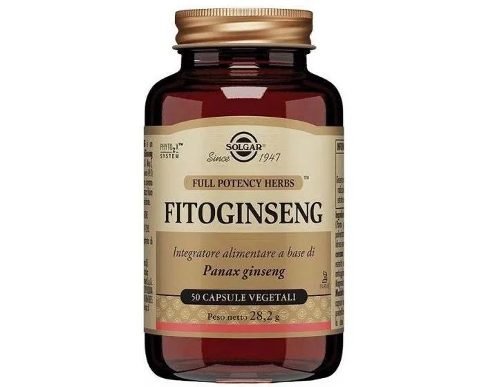 Fitoginseng Integratore per Stanchezza Fisica e Mentale 50 Capsule Vegetali