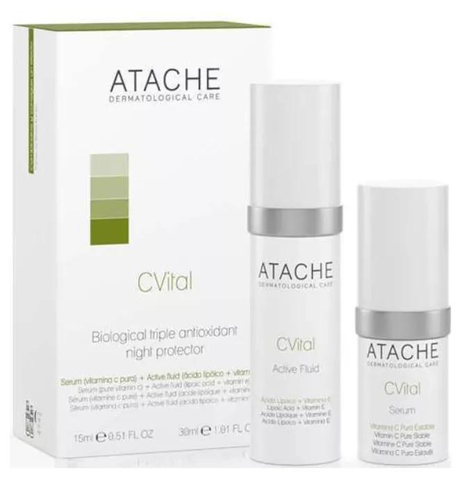 Atache Cvital Actieve Fluid 30 ml + Serum 15 ml
