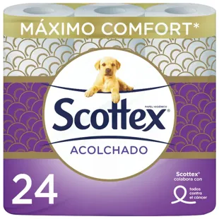 Scottex Padded Toilet Paper 24 units