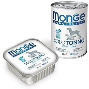 Monge Monoprotein Solo Tonno Cibo Umido Per Cani Adulti 150G