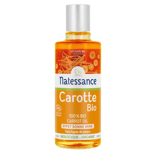 Natessance Organic Carrot Oil 100ml