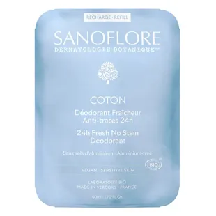 Ricarica deodorante Sanoflore 24h Cotton 50 ml