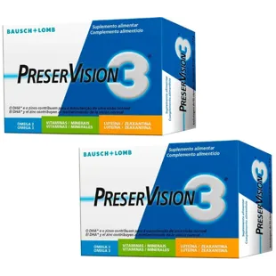 Cápsulas Bausch&amp;Lomb PreserVision 3 2x60