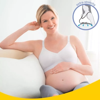 Medela Sujetador de Maternidad Comfy Talla S Blanco Atida