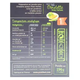 Protifast Petits Plats Omelette Fines Herbes 7 sachets