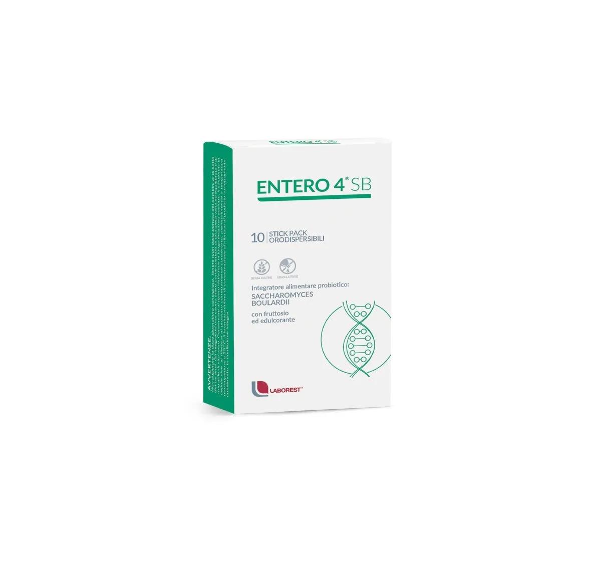 Entero 4 SB Integratore 10 Stick