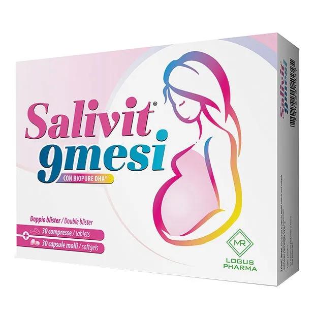 Salivit 9 Mesi Integratore Gravidanza 30 Capsule + 30 Compresse