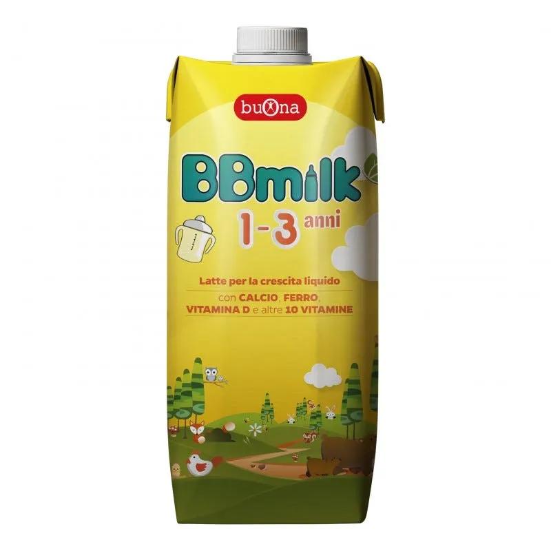 Buona Bbmilk 1-3 Anni Latte per la Crescita dei Bambini 500 ml