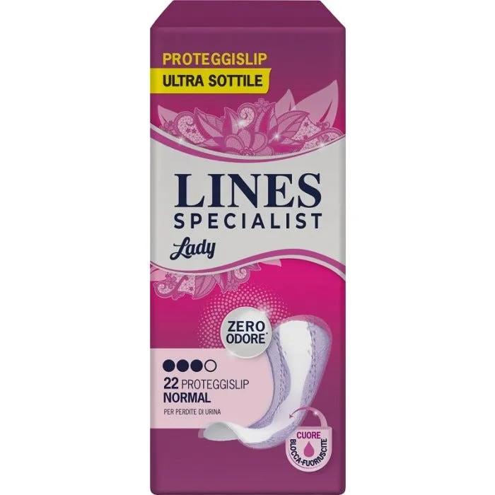 Lines Specialist Lady Normal Proteggislip 22 Pezzi