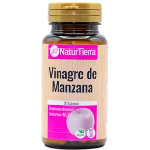 NaturTierra Vinagre de Maçã 90 Cápsulas