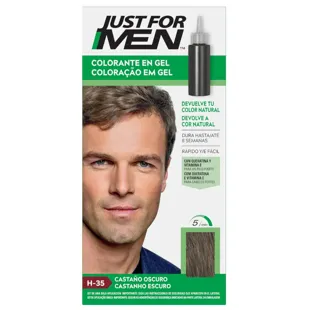 Just For Men Shampoo man dye coloring mens dark brown shampoo