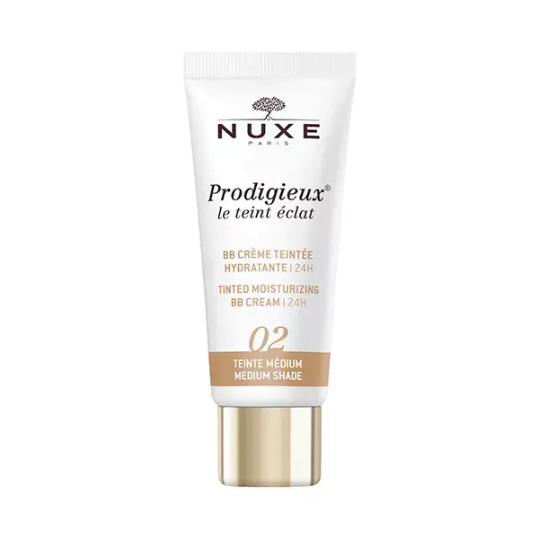 Nuxe Prodigieux® Le Teint Éclat BB Crema Tinta Idratante 24h Tinta Media 30ml  