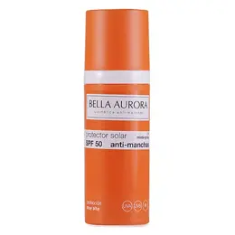 Bella Aurora Crème Solaire Anti-taches FPS50 Peaux mixtes à Grasses 50ml