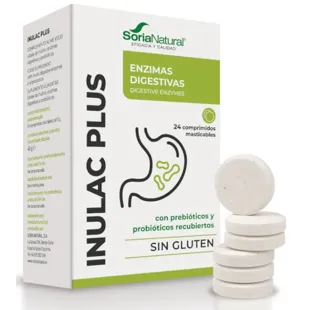 Inulac plus Soria natural 24 tablets 2 g