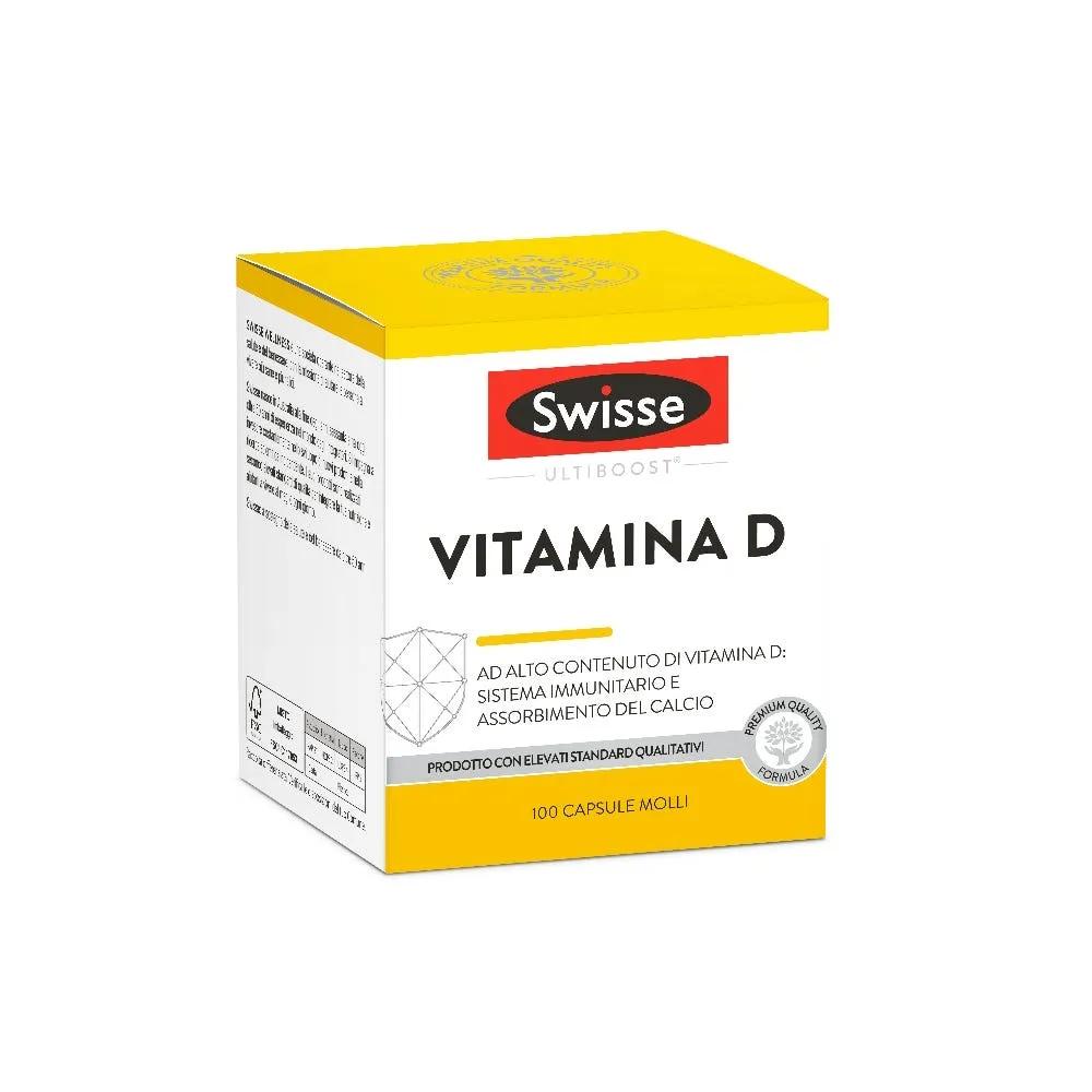 Swisse Vitamina D Integratore Ossa e Denti 100 Capsule