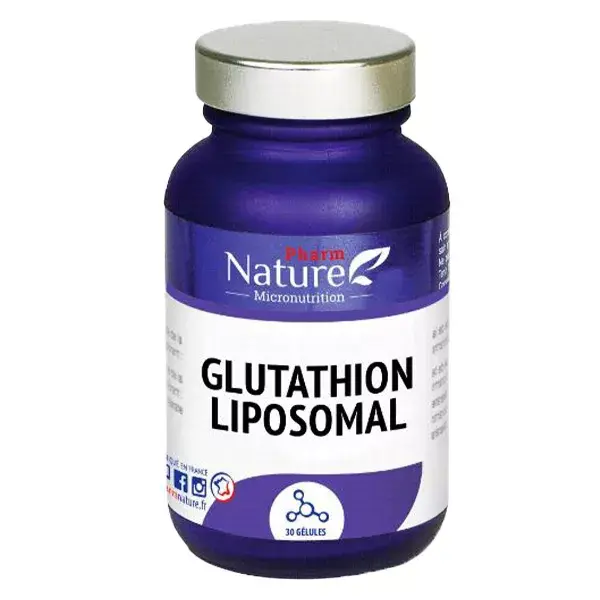 Pharm Nature Micronutrition Glutathion Liposomal 30 gélules