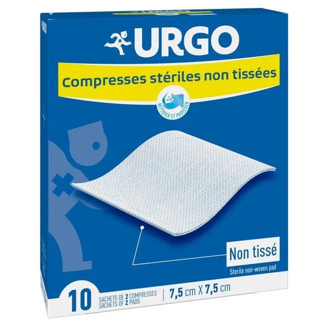 Urgo Compresse Garza Sterili 7,5x7,5 cm 10 Pezzi