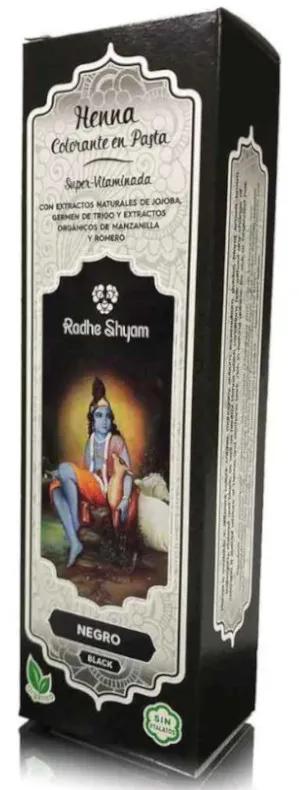 Radhe Shyham Henna Schwarze Paste 200 ml
