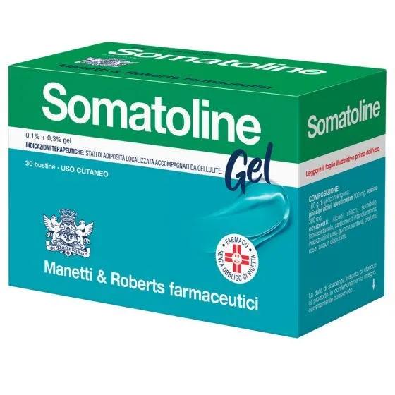 Somatoline Gel 0,1% +0,3% Anticellulite 30 Bustine