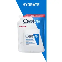 CeraVe Soin corps Baume Hydratant Eco Recharge Visage et Corps Sèches à très Sèches 473ml