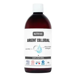 Nutrivie Argento Colloïdale Integratore Alimentare 20 ppm 1L