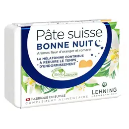 Lehning Vitalité Pâte Suisse Bonne Nuit 40 gommes