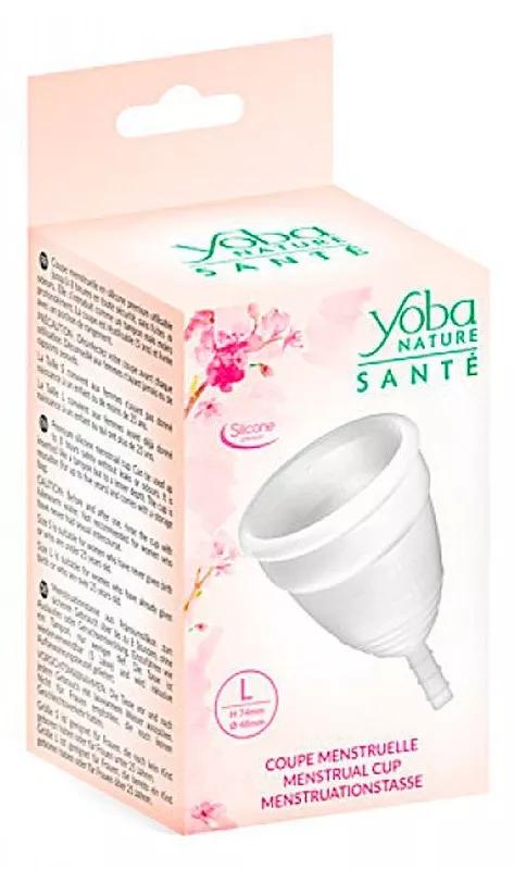 Yoba Natur Coupe Menstruelle Taille L Blanc