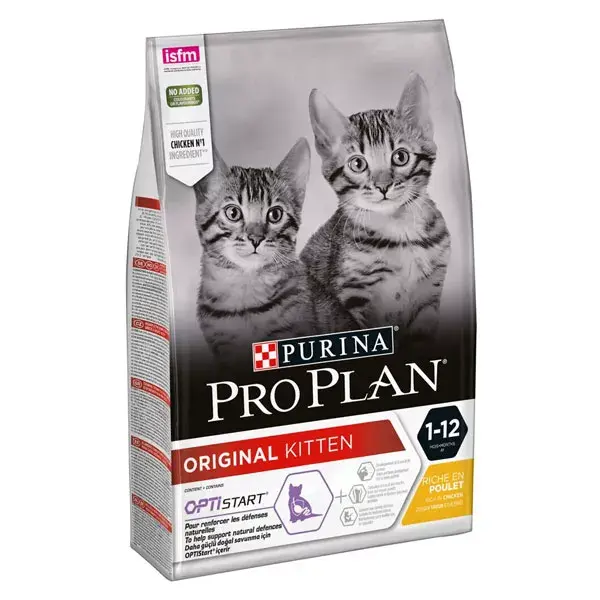 Purina Proplan Original Kitten Chaton Croquettes Poulet 3kg