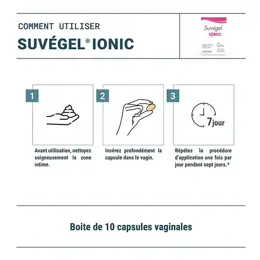 Densmore Suvégel Ionic - Infections vaginales - 10 capsules vaginales