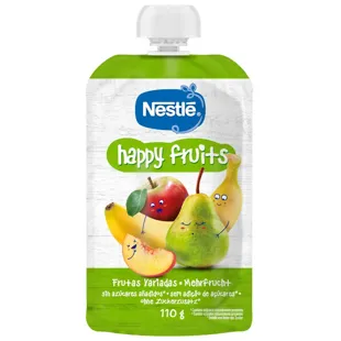 Nestlé Happy Fruits Puree Sachet 110 gr