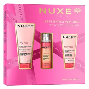 Set regalo di Natale Nuxe Les Essentiels Very Rose 180ml