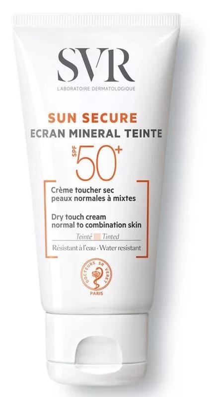 SVR Sun Secure Comfort Crème Kleur Normale Gemengde Huid SPF50 + 50ml