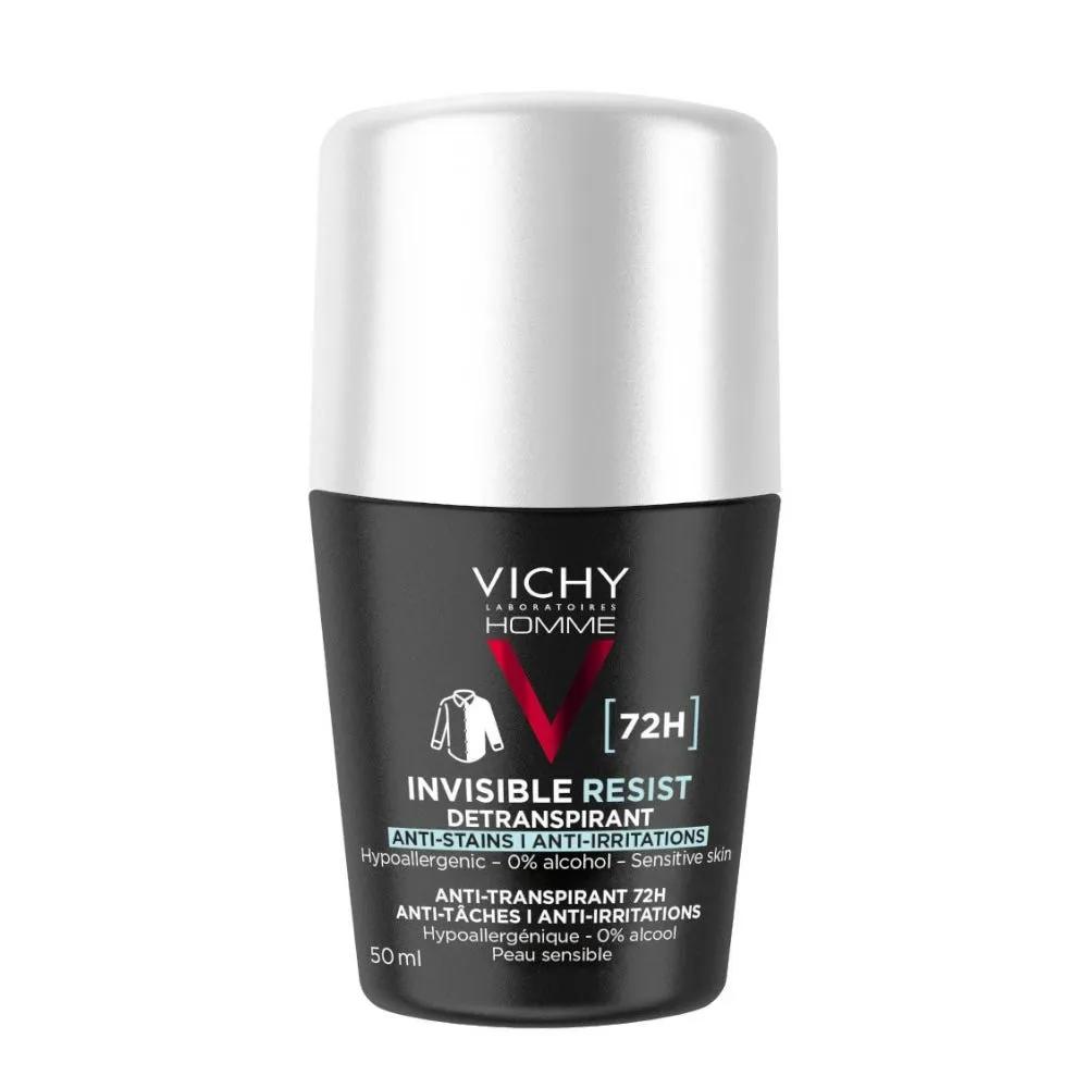 Vichy Homme Invisible Resist Deodorante Antitraspirante Efficacia 72h 50ml