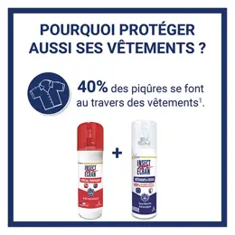 INSECT ÉCRAN Répulsif Anti-Moustiques Peau Spécial Tropiques Lot de 2 x 75 ml