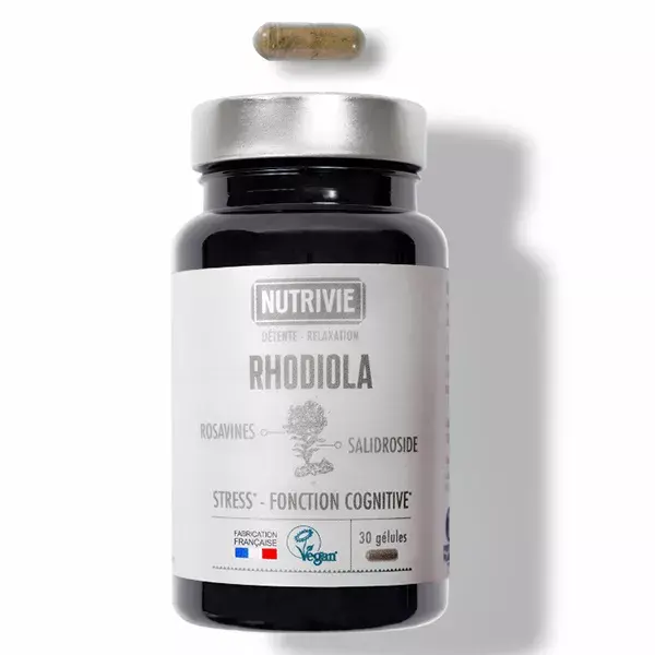 Nutrivie Rhodiola 300mg Titré 30 gélules