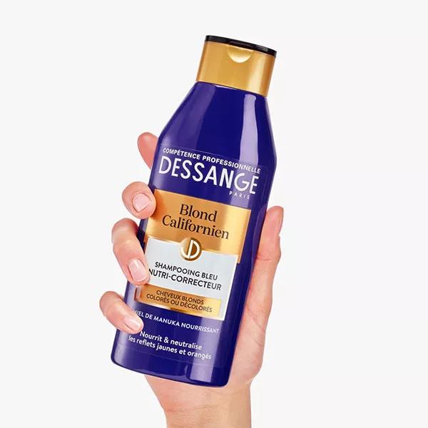 Dessange Blond Californien Shampoing Bleu Nutri-Correcteur 250ml | Pas Cher